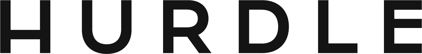 Hurdle logo in black