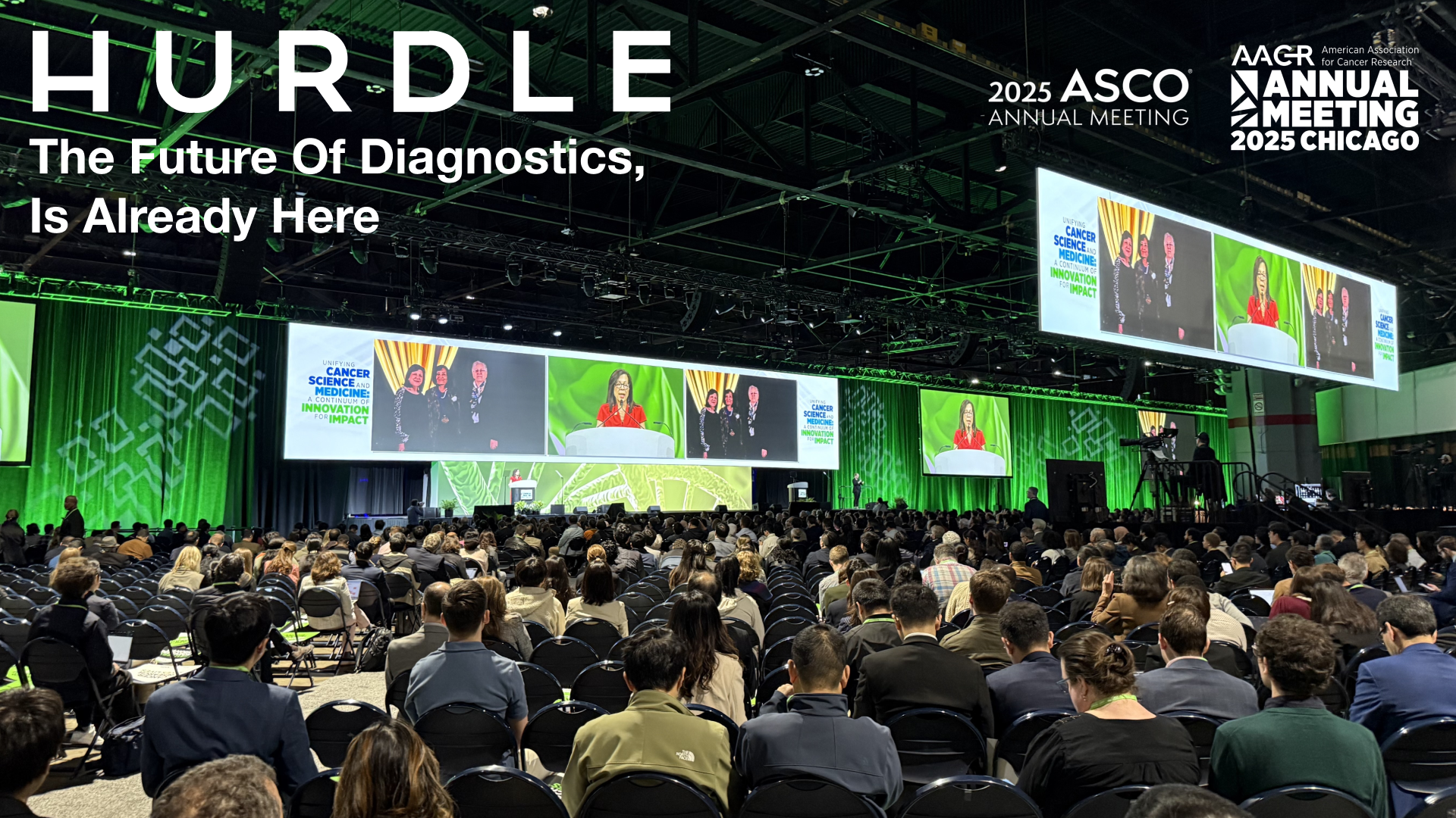 Image showing the crowd attending AACR in Chicago 2025